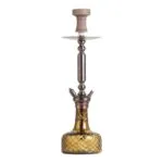 Clesho Valencia Hookah - Bronze Stam Grey Base (19+ inches) - Image 2