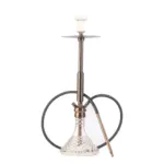 Clesho King Series Hookah - Bronze Stem with Transparent Glass Base by Clesho