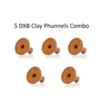 Clay Phunnel Hookah Chillum – Pack of 5
