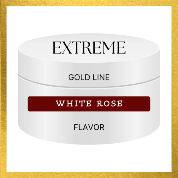White rose - Extreme Gold Line Hookah Flavor - 100g Box