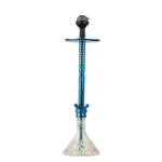 Sultan Hookah - Blue Stem with Transparent Base & Dual Carry Bags - Image 2