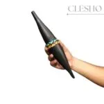 Bazooka Hookah Pipe Handle with Ice Chiller - Black