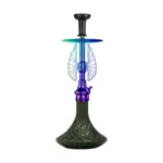 COCOYAYA Draco Hookah – Blue Stem with Black Base