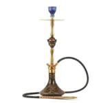 COCOYAYA Jungle Series Cigar Hookah - Golden (Black Base)
