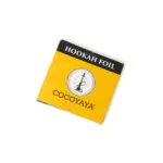 COCOYAYA Pre-Cut Aluminum Foil Sheets for Hookah (Pack of 50) - Image 2