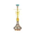 COCOYAYA Shadow Hookah (Angel Series) - Gold Stem / Cut Glass Base By CLESHO - Image 2