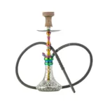 Cocoyaya Simba Prism Hookah - Transparent Base with Rainbow Stem By Clesho