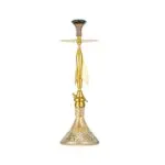 Titan Hookah (Angel Series) - Gold Stem / Cut Glass Base CLESHO - Image 3