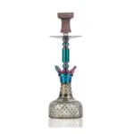 Clesho Valencia Hookah - Rainbow / Cut Glass Base (19+ inches) - Image 2