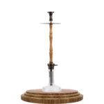 COCOYAYA Woody King Hookah - Light Wood Transparent Base by Clesho - Image 3