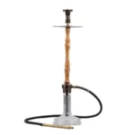COCOYAYA Woody King Hookah - Light Wood Transparent Base by Clesho