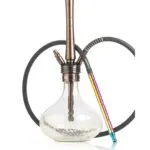 Cocoyaya Yara Pro Hookah - Bronze stem with Transparent Base + Free Carry Bag - Image 3