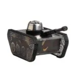 Designer Tank Hookah with LED Light - Military Color - Image 2