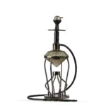 Gemstone Hookah - Black Stem (Black Base)