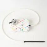 LV Car Hookah with LED Light & Remote - Printed Edition - Image 2