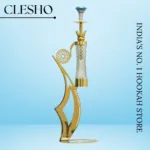 COCOYAYA Denver Fly Hookah - Golden Wings - Transparent Bottle - Image 2