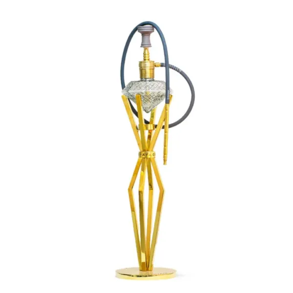 COCOYAYA Grande Kohinoor Hookah - Golden