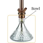 COCOYAYA King Series Hookah Base – Crystal Base (Without Lock) - Image 2
