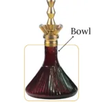 COCOYAYA King Series Hookah Base – Purple (Without Lock) - Image 3