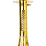 COCOYAYA Ashoka Series Hookah – 42 Inches | Premium Golden Edition - Image 2