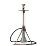 COCOYAYA Denali Hookah – Bronze | 33-Inch Premium Designer Hookah with Acrylic Base and Stainless Steel Stem