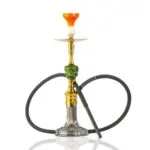 COCOYAYA Mojo Bohemian Hookah – Gold Stem | Grey Base