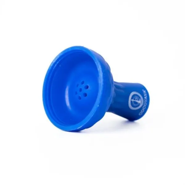 COCOYAYA Unbreakable Silicone Chillum for Hookah - Blue