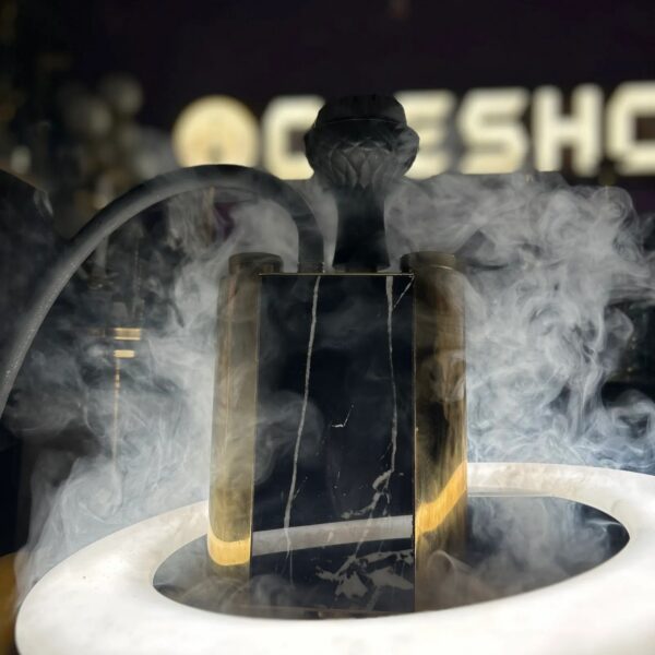 COCOYAYA Hipster Premium Compact Hookah – Golden Edition