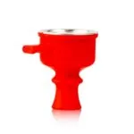 Silicone Pull Drawer Hookah Chillum with Tray – Red - Image 2