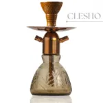 Noddy Hookah - Bronze Stem - Grey Base - Image 2