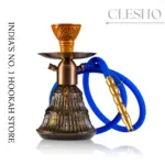 Noddy Trigon Hookah - Bronze Stem - Grey Base