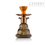 Noddy Trigon Hookah - Bronze Stem - Grey Base - Image 2