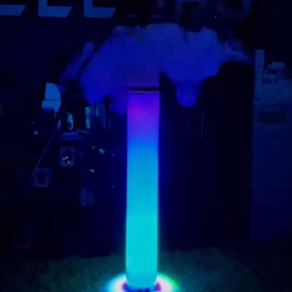 COCOYAYA TOWERGLO Remote-Controlled LED Hookah with Rechargeable Light Base (Premium Edition)