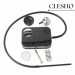Car hookah with LED light and remote
