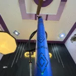 Tron Tower Hookah | Blue Colour | With Led | 36 inch - Image 2