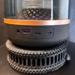 Hi-Fi Bomb Bluetooth LED Hookah | Premium Black Finish | 15.5 Inch - Image 3