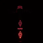 Tron Tower Hookah | Gold Colour | With Led | 36 inch - Image 2