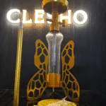 Golden Fly Hookah with LED Light
