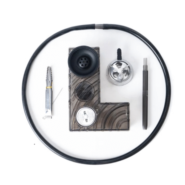 L Shape Car Hookah