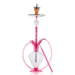 R2 Diamond 4 Pipe Hookah - Pink | Dejavuu Premium Designer Hookah - Image 2