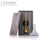 MKL Beast Lord Hookah with Wooden Case - Gold | 28 Inch Premium Stainless Steel Hookah