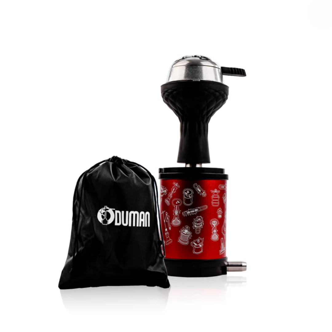 Togo Hookah with Pouch - Red Togo Hookah with Pouch - Red