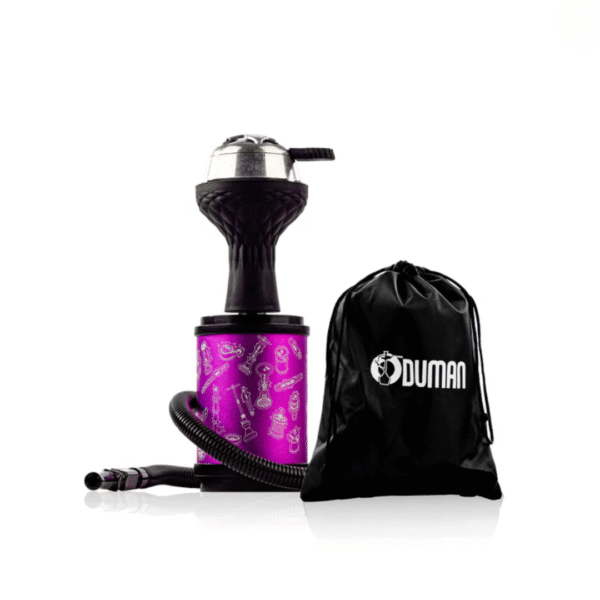 Togo Hookah with Pouch - Purple