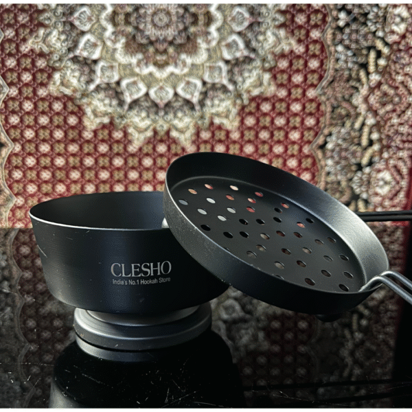 Clesho Black Basic Hookah Charcoal Holder