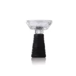 Galaxy Glass Phunnel Hookah Bowl Chillum - 3 Grooves Black - Image 3