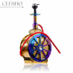 VG Foggit Alloy Wheel Hookah – Rainbow - Image 3